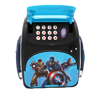 قلک مدل كوله پشتي رمزدار طرح اونجرز Intelligent School Bag Toy ATM Avengers_اسباب بازی